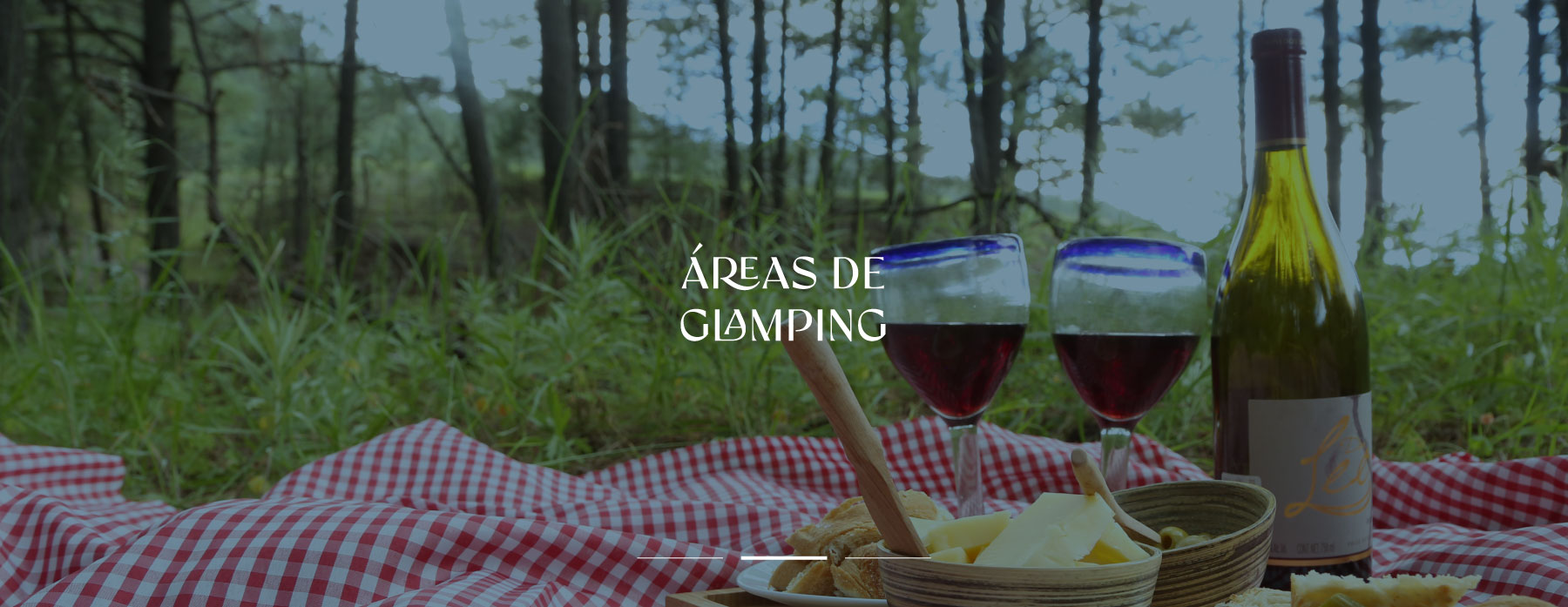 Glamping facilities at El Rinconcito