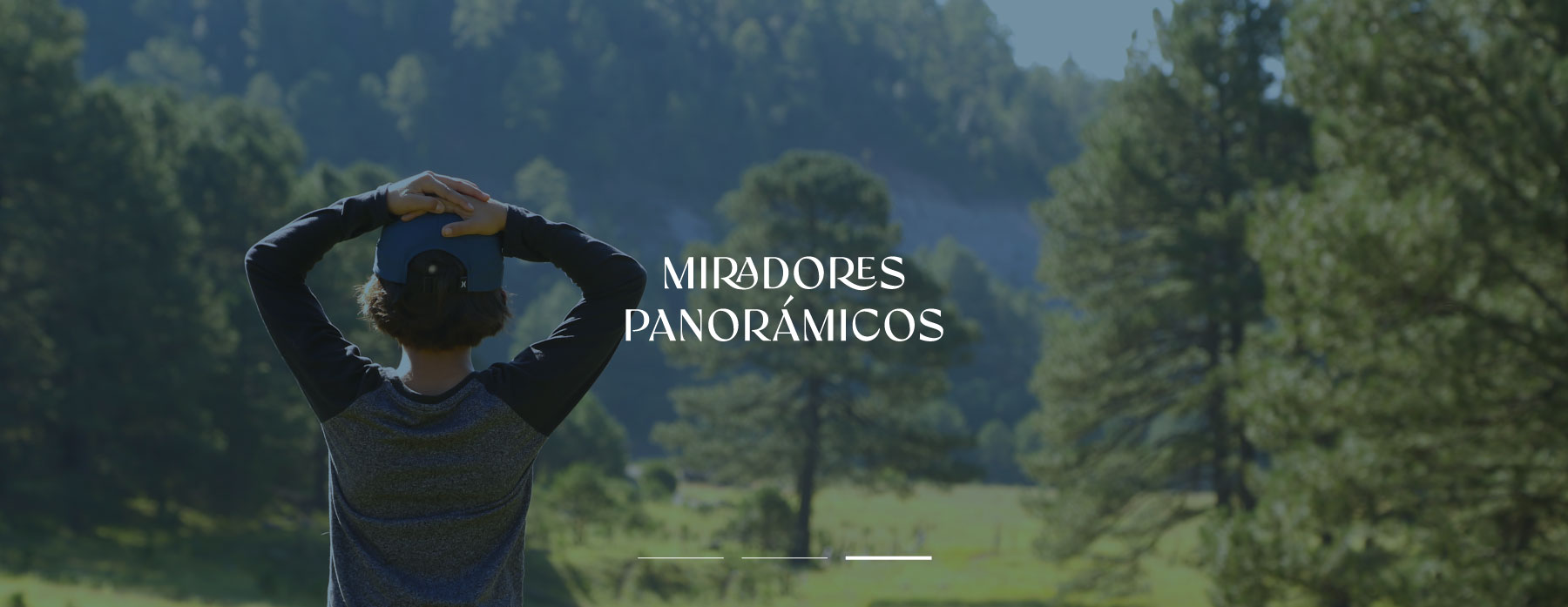 Scenic viewpoint at El Rinconcito